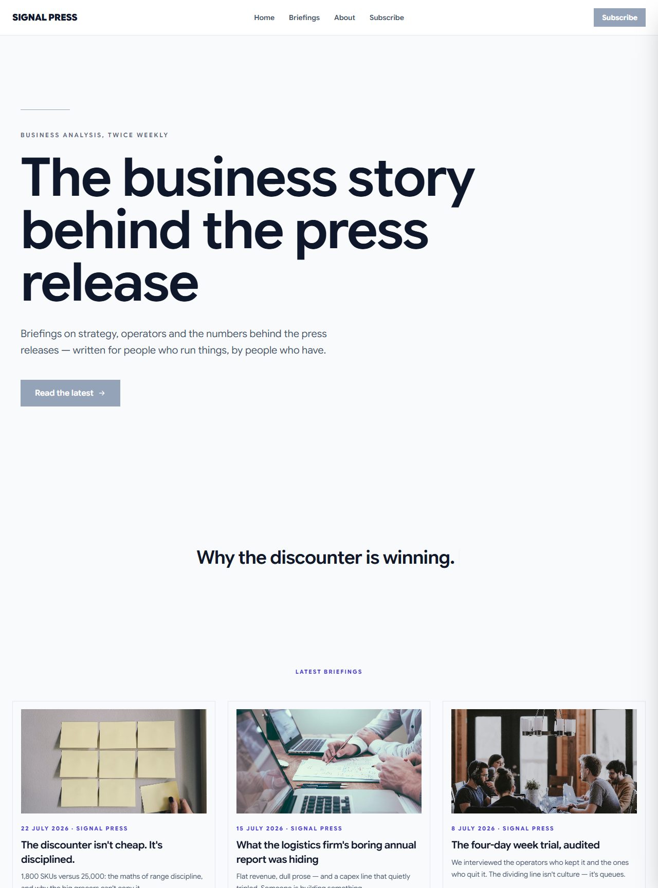 Business Blog