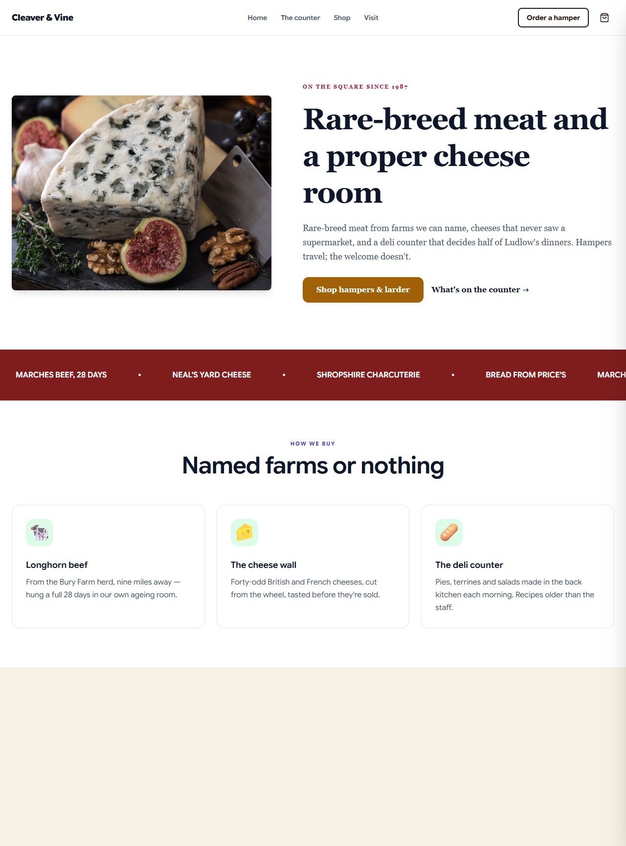 Butcher & Deli